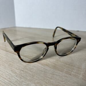 Warby Parker Percey 256 Eyeglasses Havana PARTS ONLY 48-20-140 READ